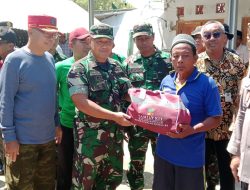 Pasca Gempa Sapudi, Dandim 0827 Sumenep Sambangi Korban Terdampak