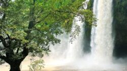 Air terjun kawasan Geopark Ciletuh Sukabumi