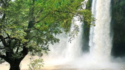 Air terjun kawasan Geopark Ciletuh Sukabumi
