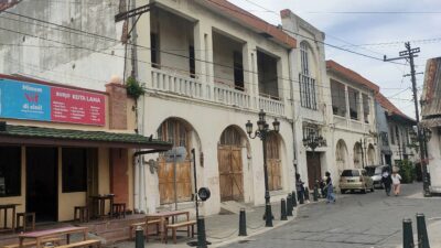 Kota Lama Semarang malam hari